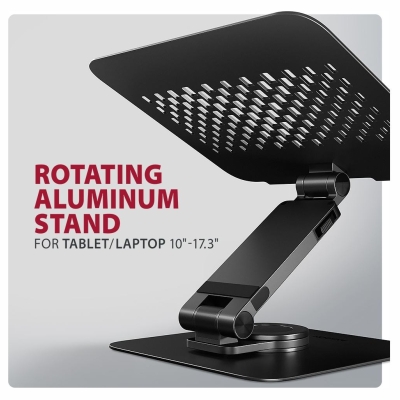 Axagon STND-LRB ALU stand for laptops 10-16 black