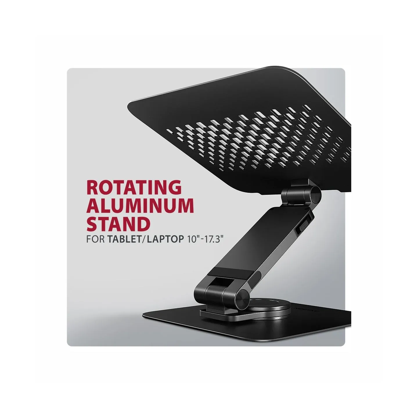 Axagon STND-LRB ALU stand for laptops 10-16 black