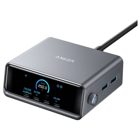 Anker Prime Charger (250W, 6 Ports, GaNPrime) | A2345341