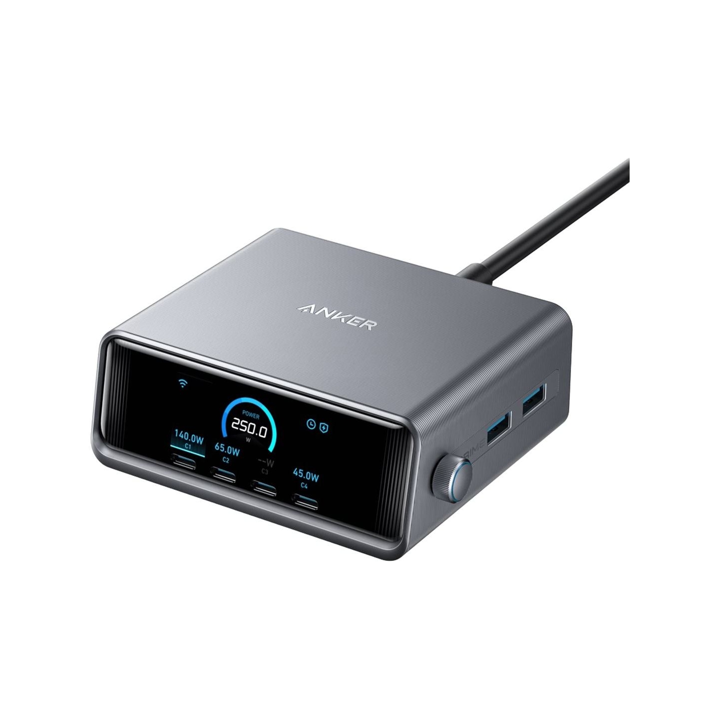 Anker Prime Charger (250W, 6 Ports, GaNPrime) | A2345341
