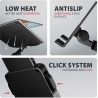Axagon STND-LRB Aluminum stand with 360 rotation for laptops 10-17.3. Adjustable height and angle. Black.