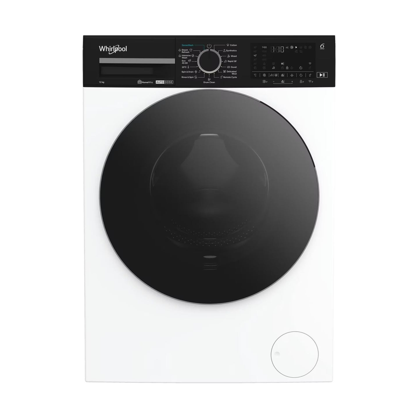 Whirlpool WPM 27W ADS EE | Whirlpool Washing Machine | Energy efficiency class A | Front loading | 1400 RPM | Washing capacity 1