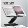 Axagon STND-LRB Aluminum stand with 360 rotation for laptops 10-17.3. Adjustable height and angle. Black.