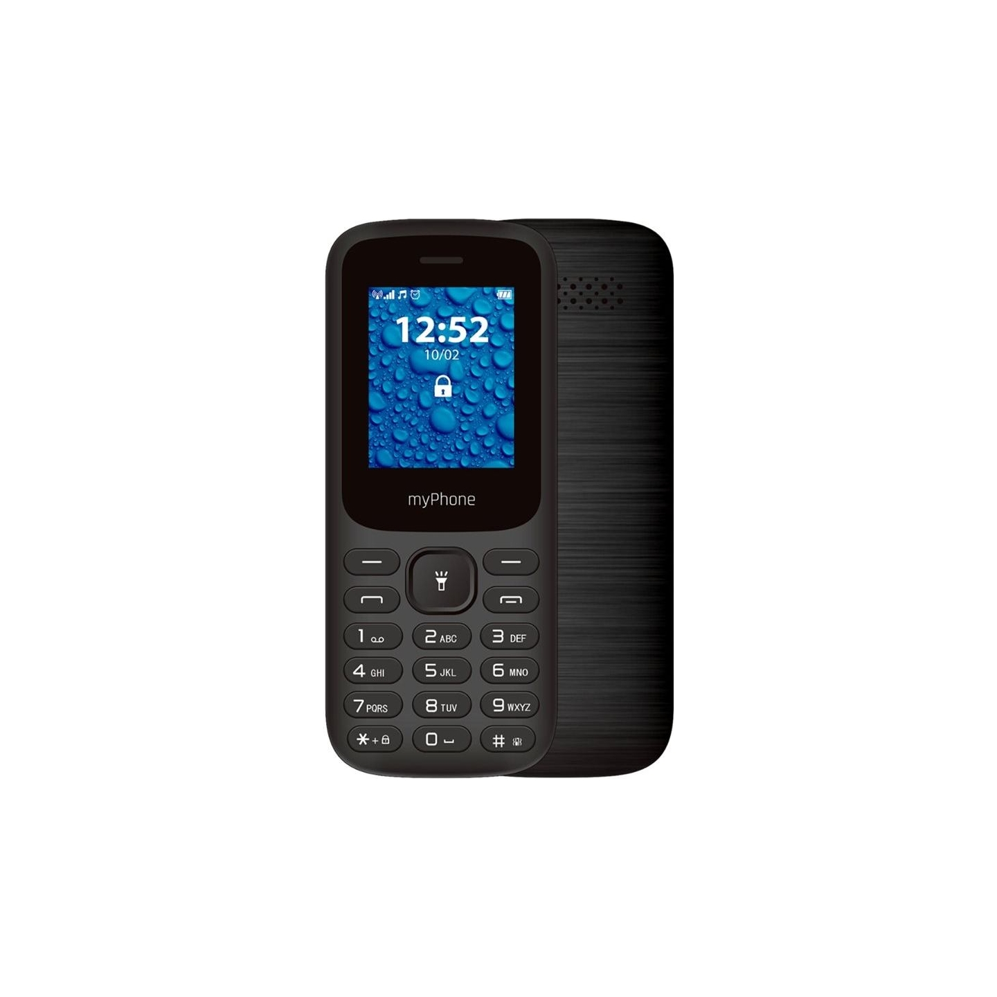 Myphone 2220 (Black) Dual SIM 1.77" TFT 128x160/32MB/microSD/2G | myPhone