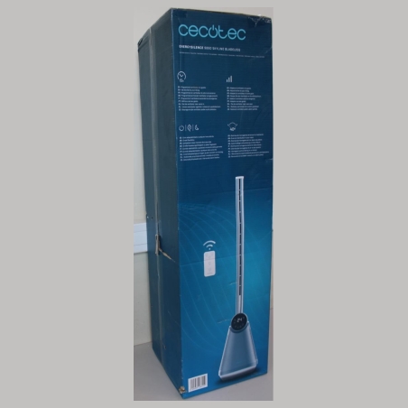 Cecotec EnergySilence 9890 Skyline Bladeless | Tower Fan | Stand Fan | 50 W | Diameter 23 cm | Number of speeds 3 | Oscillation