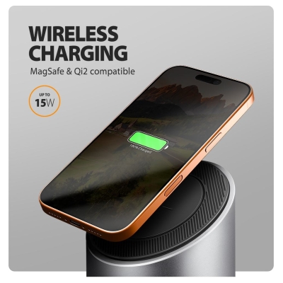 Axagon HMC-WL9 USB hub 9in1 HDMI DP GLAN PD wir cha