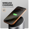 Axagon MC-WL9 USB-C 10Gbps Wireless Charging 9in1 hub