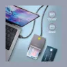 Axagon CRE-SM3TC USB-C Smart card/ID card FlatReader, 1.2m cable
