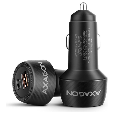 Axagon PWC-PQ48 PD3.0 & QC4+2xOUTPUTS car charger 48W