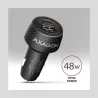 Axagon PWC-PQ48 PD3.0 & QC4+2xOUTPUTS car charger 48W