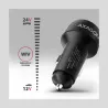 Axagon PWC-PQ48 PD3.0 & QC4+2xOUTPUTS car charger 48W