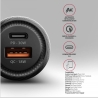 Axagon PWC-PQ48 PD3.0 & QC4+2xOUTPUTS car charger 48W