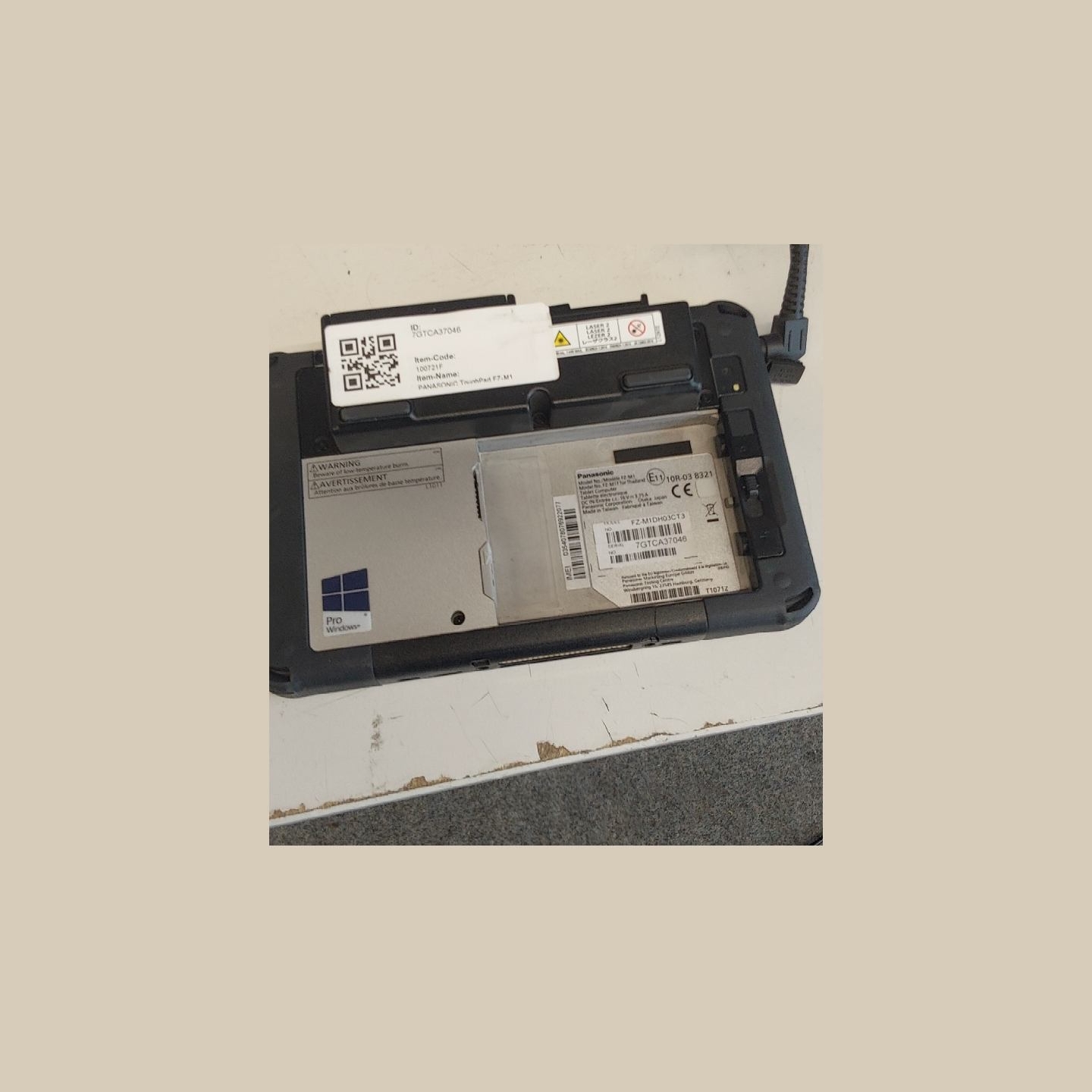 Panasonic ToughPad FZ-M1 |  |  | A