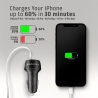 Axagon PWC-PQ48 PD3.0 & QC4+2xOUTPUTS car charger 48W