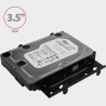 Axagon RHD-435 Reduction for 4x 2.5" HDD (2x 2.5" HDD/SSD & 1x 3.5" HDD) into 5.25" position, black