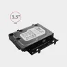 Axagon RHD-435 Reduction for 4x 2.5" HDD (2x 2.5" HDD/SSD & 1x 3.5" HDD) into 5.25" position, black