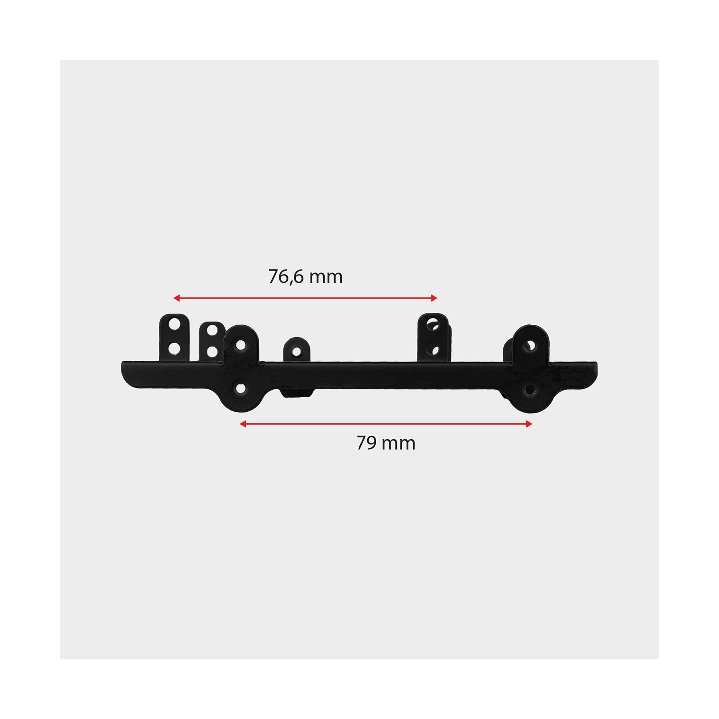 Axagon RHD-435 Reduction for 4x 2.5" HDD (2x 2.5" HDD/SSD & 1x 3.5" HDD) into 5.25" position, black