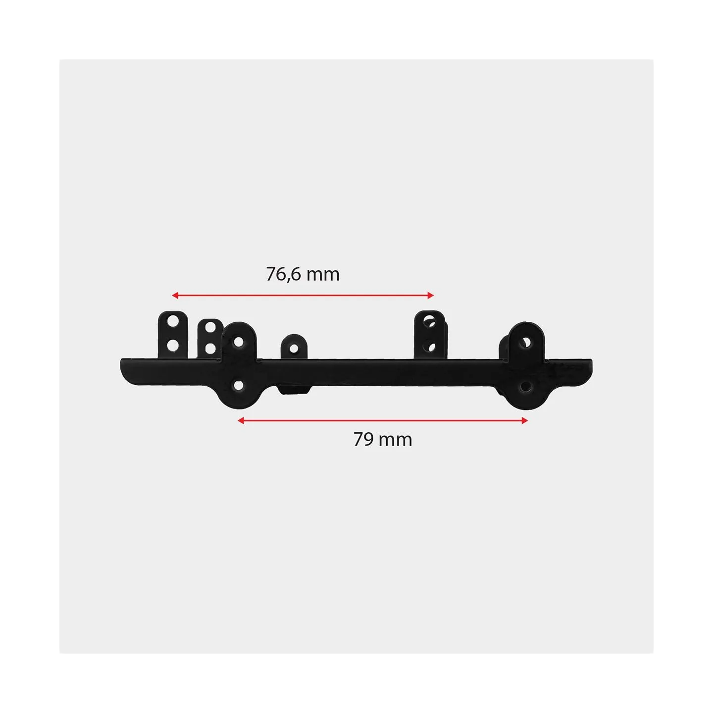 Axagon RHD-435 Reduction for 4x 2.5" HDD (2x 2.5" HDD/SSD & 1x 3.5" HDD) into 5.25" position, black