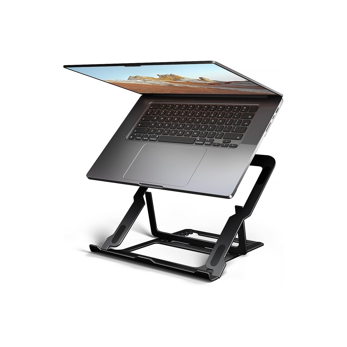 Axagon STND-LAB ALU stand for laptops 10-17 8 positio