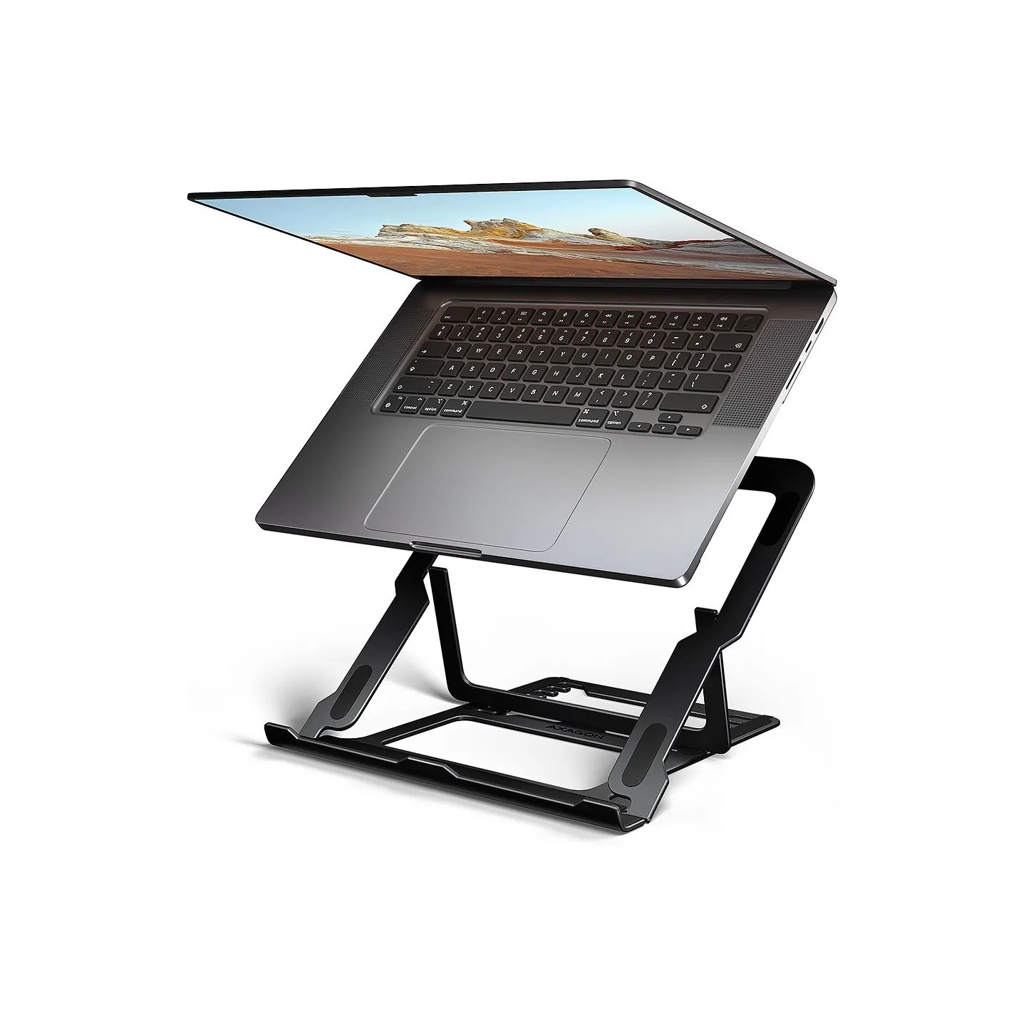 Axagon STND-LAB ALU stand for laptops 10-17 8 positio