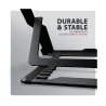 Axagon STND-LAB ALU stand for 10" - 17,3" laptops, 8 adjustable angles, black