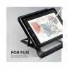 Axagon STND-LAB ALU stand for 10" - 17,3" laptops, 8 adjustable angles, black
