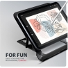 Axagon STND-LAB ALU stand for laptops 10-17 8 positio