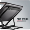 Axagon STND-LAB ALU stand for laptops 10-17 8 positio