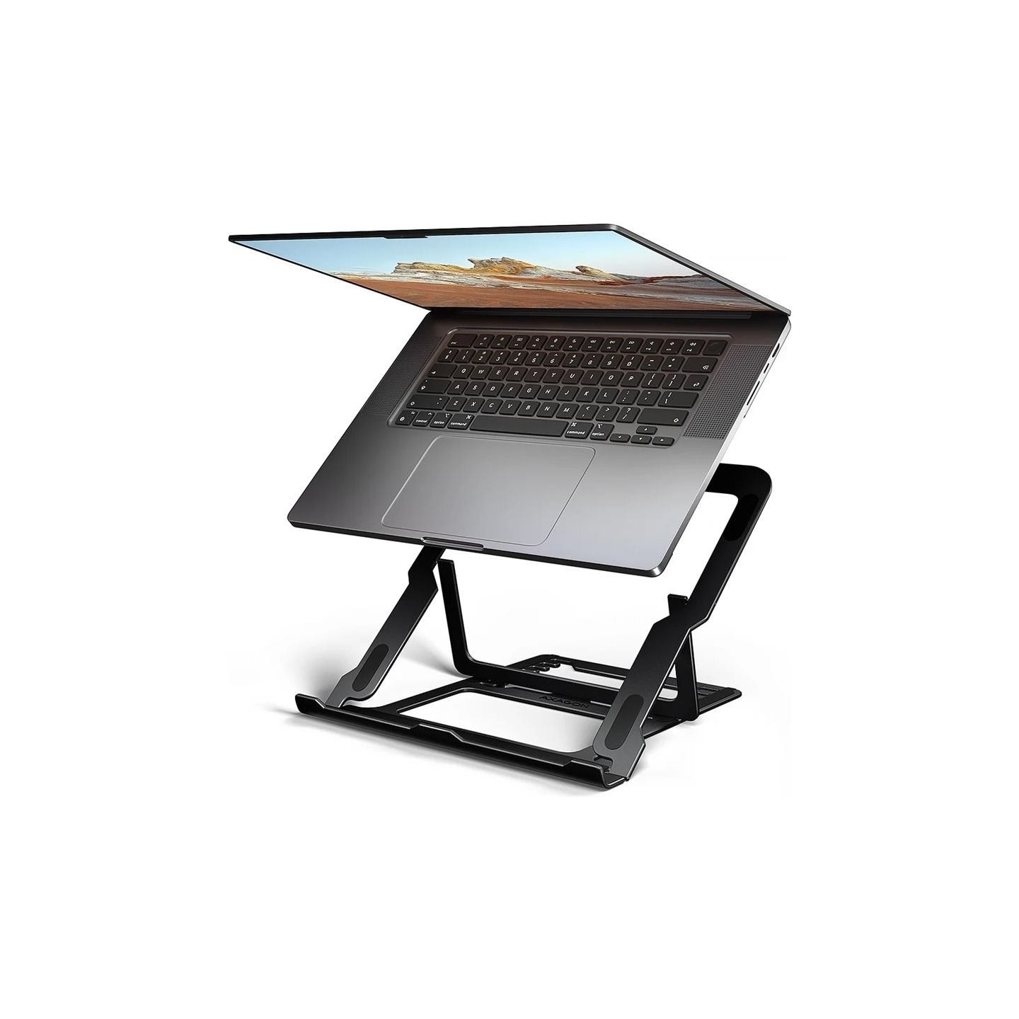 Axagon STND-LAB ALU stand for laptops 10-17 8 positio