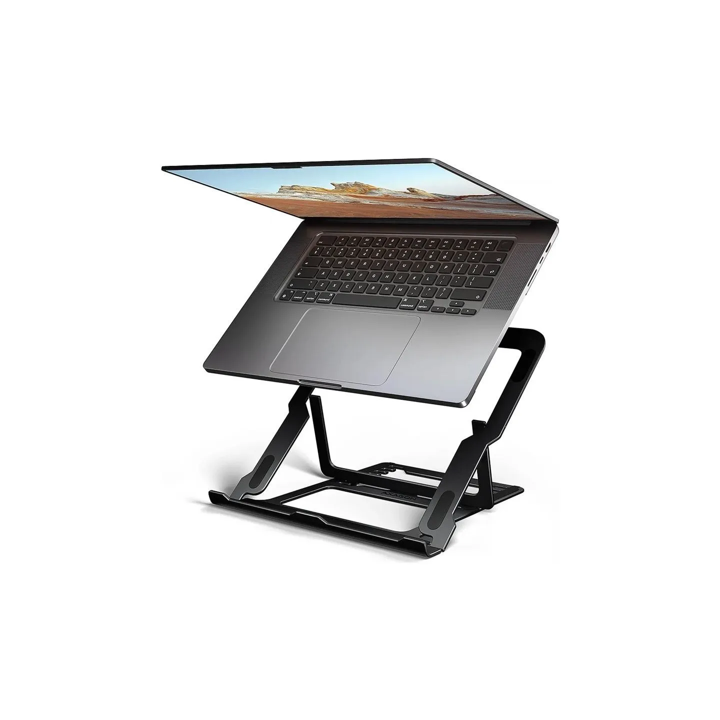 Axagon STND-LAB ALU stand for laptops 10-17 8 positio