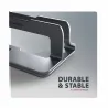 Axagon STND-VG vertical stand for laptops and tablets. Aluminum stand for vertical insertion of laptops sized 10-17.3. Adjustabl