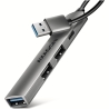 Axagon HUE-STA ALU STRIP USB-A 4 port hub