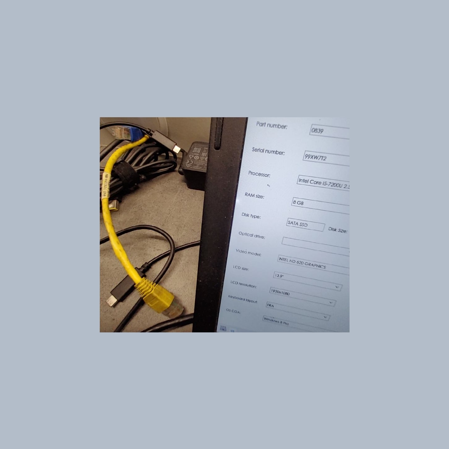 Dell Latitude 3490 | 8 GB | 1 x 256 SSD | B