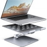 Axagon STND-LQ ALUMINUM HQ stand for 10" - 16" laptops, adjustable height & angle