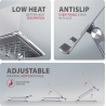 Axagon STND-LQ HQ ALU stand fo r laptop 10-16 adjustab
