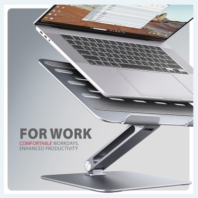 Axagon STND-LQ HQ ALU stand fo r laptop 10-16 adjustab