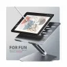 Axagon STND-LQ ALUMINUM HQ stand for 10" - 16" laptops, adjustable height & angle