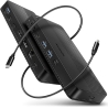 Axagon HMC-U4 USB4 dock, 3x USB-A, 2x USB-C, HDMI & DP 8K/30Hz, RJ-45, SD/mSD, audio, PD  