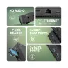 Axagon HMC-U4 USB hub 12in1 40Gbps LAN HDMI DP PD