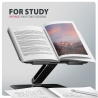 Axagon STND-LQB stand for notebooks and tablets. Aluminum HQ stand for laptops size 10-17.3. Adjustable height and angle. Black.