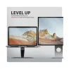 Axagon STND-LQB ALU stand for laptops 10-16 black