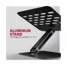 Axagon STND-LQB ALU stand for laptops 10-16 black