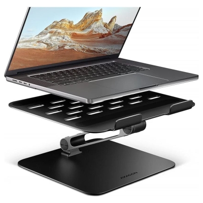 Axagon STND-LQB ALU stand for laptops 10-16 black