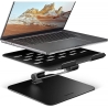 Axagon STND-LQB stand for notebooks and tablets. Aluminum HQ stand for laptops size 10-17.3. Adjustable height and angle. Black.