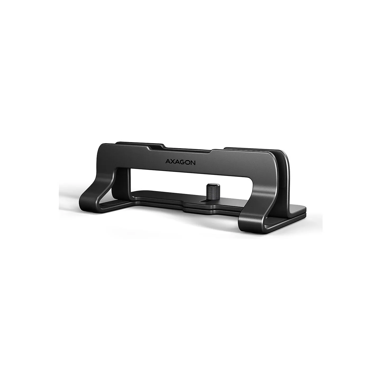Axagon STND-VB ALU vertical AL U stand for laptops 10-