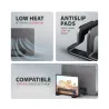 Axagon STND-VB ALU vertical AL U stand for laptops 10-