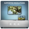 Axagon HMC-CUB83X2 USB-C 10Gbps DUAL 4K DISPLAY 7in1 hub
