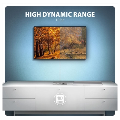 Axagon HMC-CUB83X2 USB hub 7in 1 10Gbps HDMI DP PD GLA