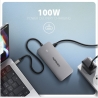 Axagon HMC-CUB83X2 USB hub 7in 1 10Gbps HDMI DP PD GLA