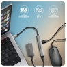 Axagon HUE-STC ALU STRIP USB-C 4 port hub